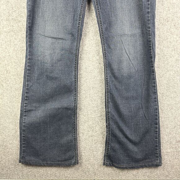 Levis Low Rise Bootcut Jeans Juniors 11 Stretch Classic Western (Meas 33x30)* - Picture 5 of 16